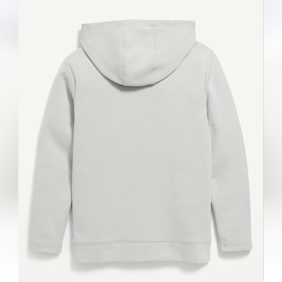 Kids Gray Zip-Up Hoodie - Picture 2 of 2
